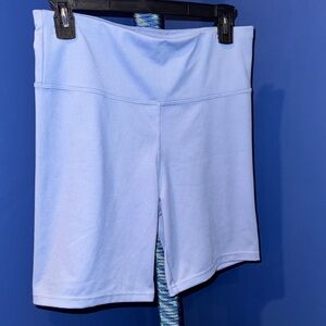 Jockey- NWOT Light Blue Athletic Bike Shorts Size Medium